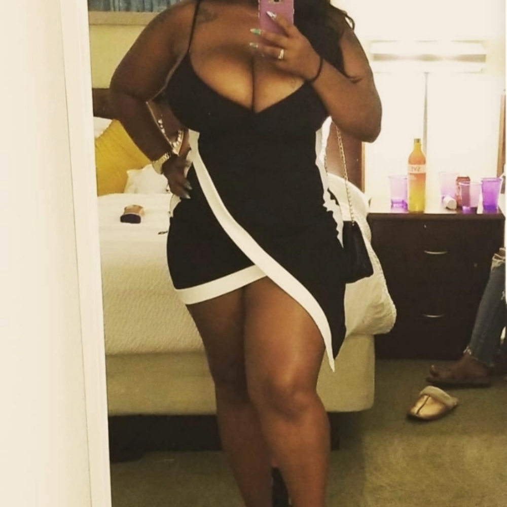 Black and white dress